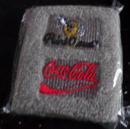 9508- € 1,00 coca cola zweetbandje